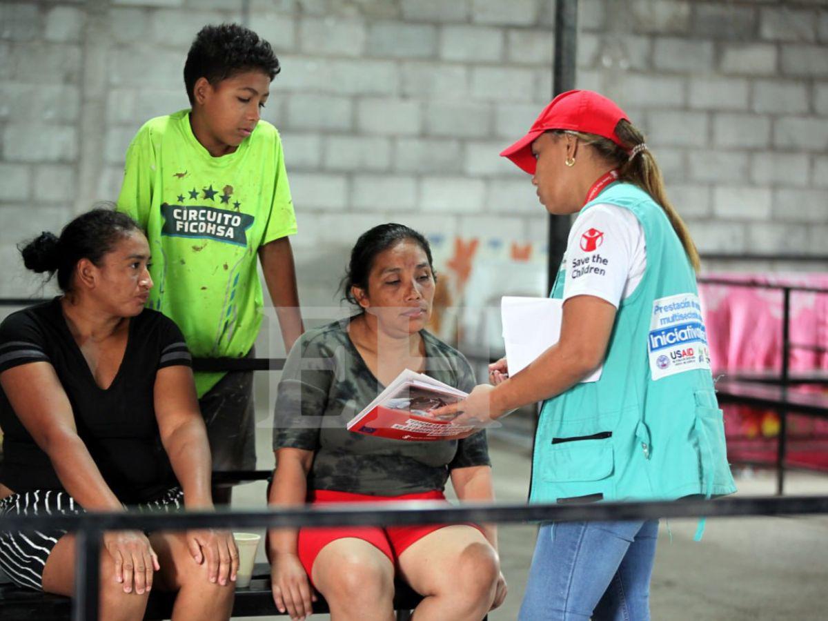 Niños también sufren la emergencia por lluvias: así es el albergue del Divino Paraíso