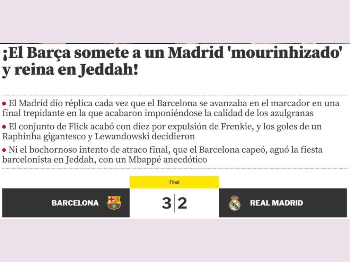 Reacción de la prensa al gesto de Mbappé, Papá es papá y la burla de Cristóbal Soria