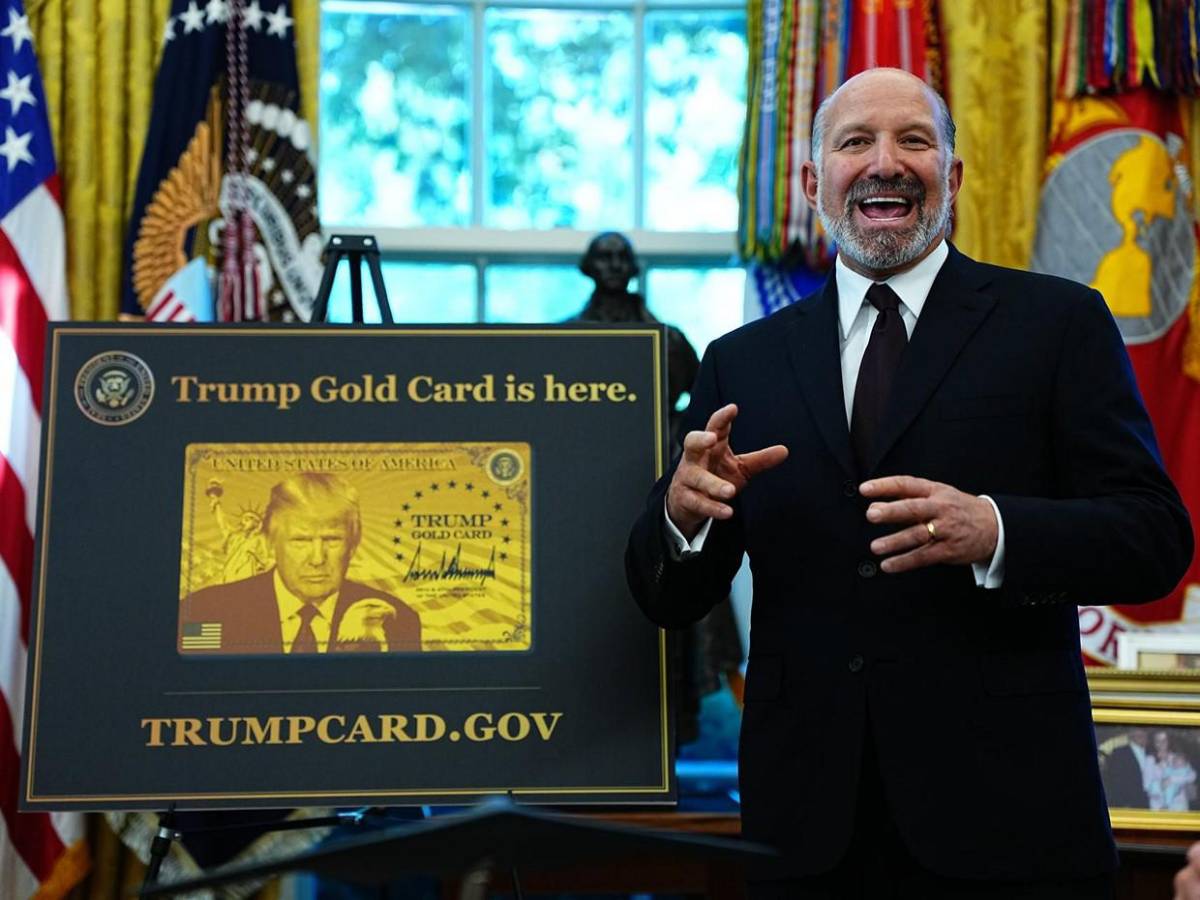 Así es la nueva tarjeta dorada de Trump por un pago mínimo de un millón de dólares