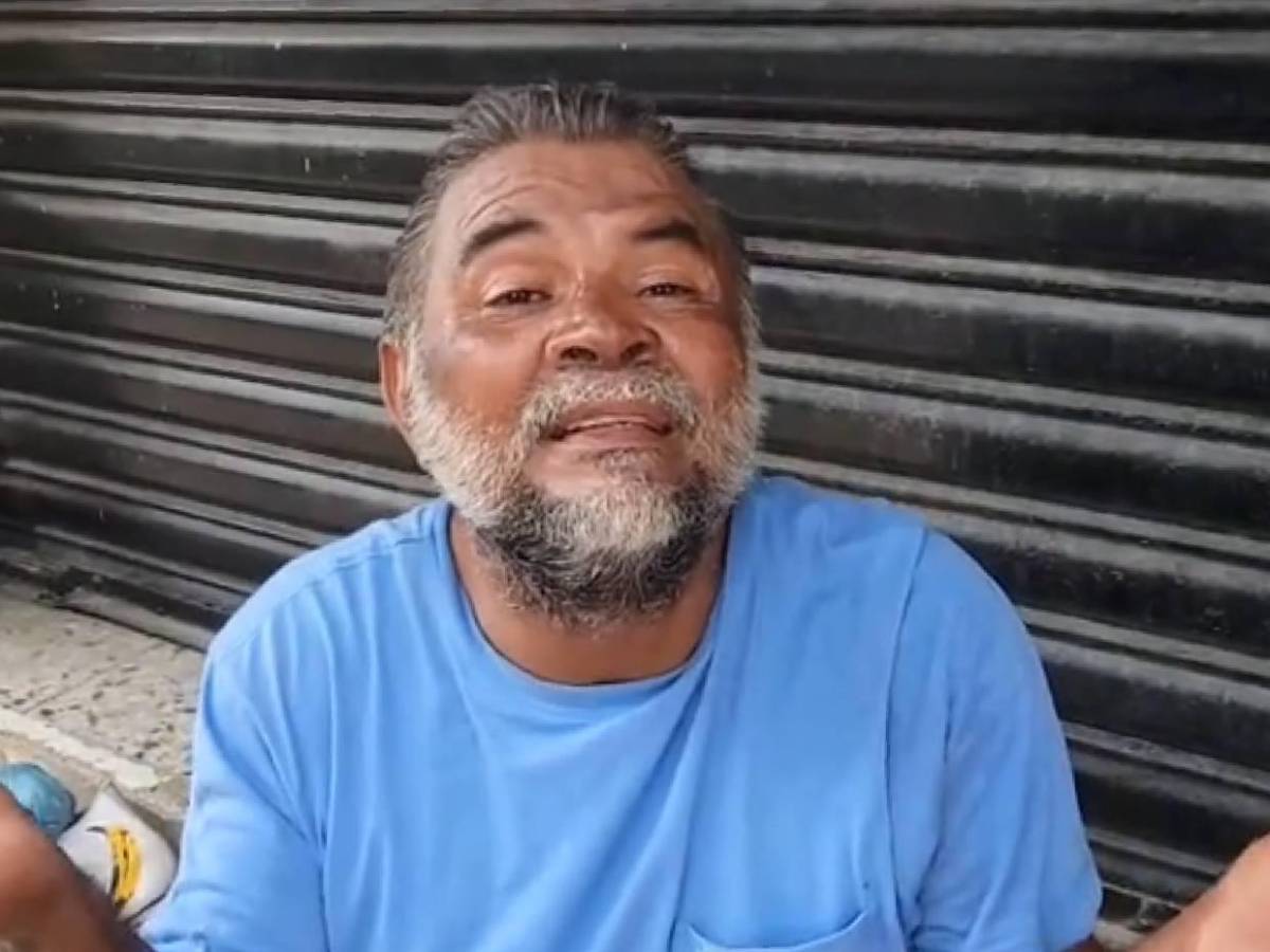 Exjugador de Liga Nacional perdido en los vicios: Vive en la calle y es captado en penoso estado