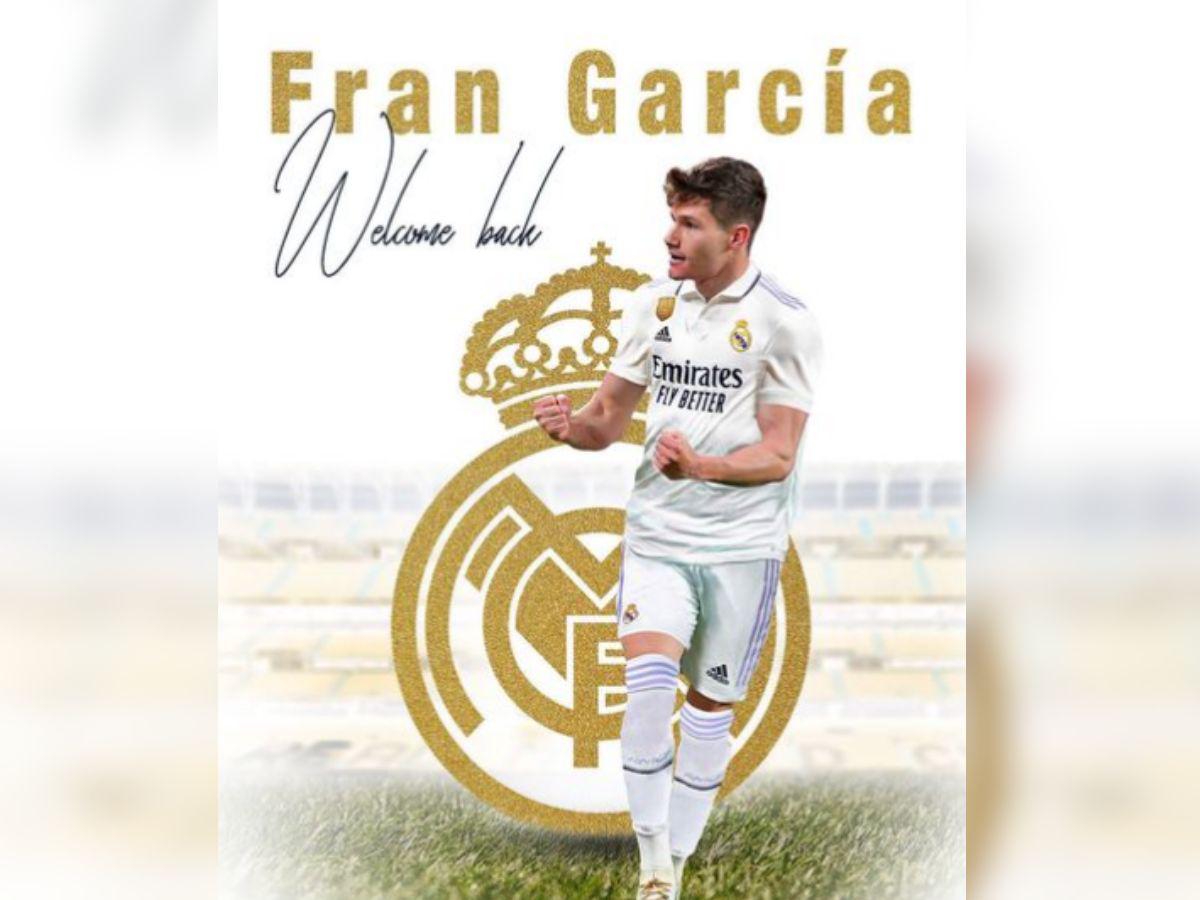 El Real Madrid ficha al lateral Fran García hasta 2027