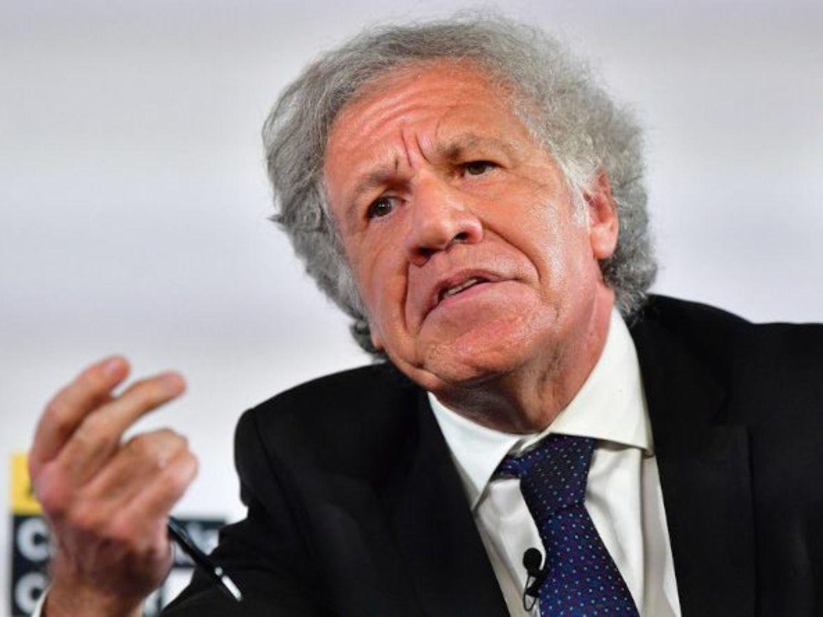 Luis Almagro, secretario de la OEA, condena intento de golpe de Estado en Bolivia