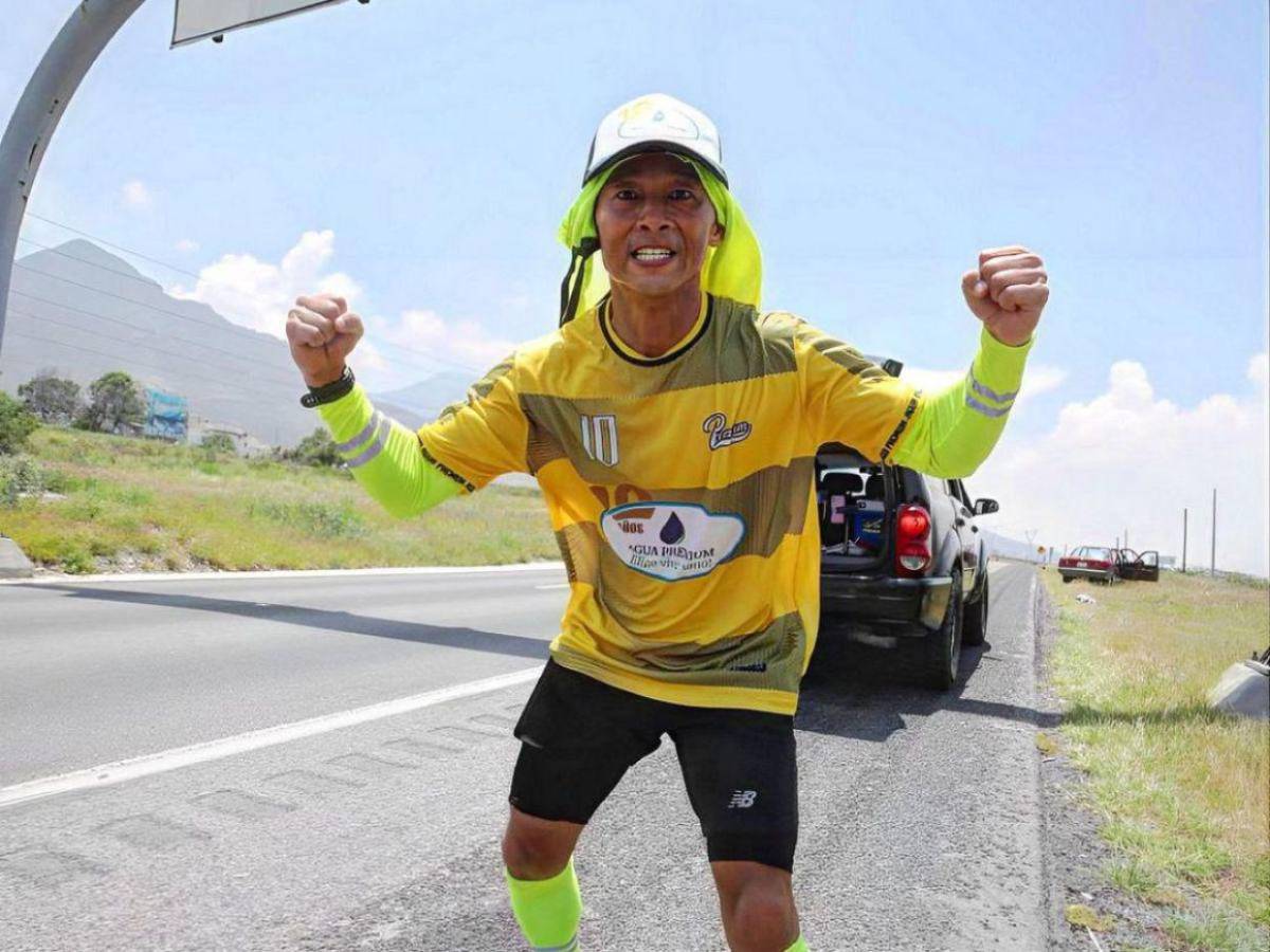 Shin Fujiyama en Roatán: “Estoy dispuesto a correr de punta a punta la isla”