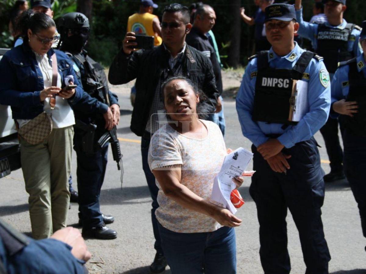 Queremos justicia: unas 15 familias denuncian desalojo de sus casas en Las Crucitas