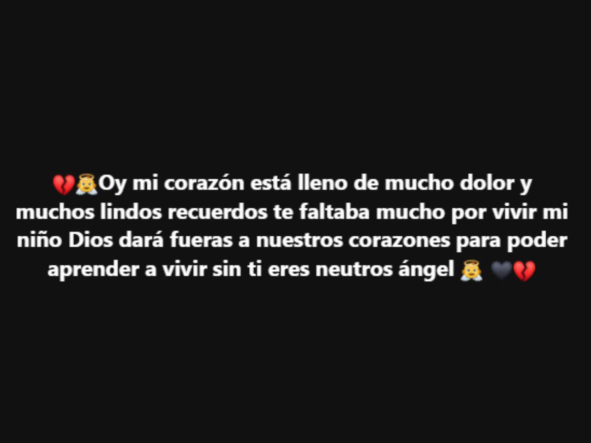Emerson Villanueva, menor que habría muerto tras impacto de bala perdida en Lempira