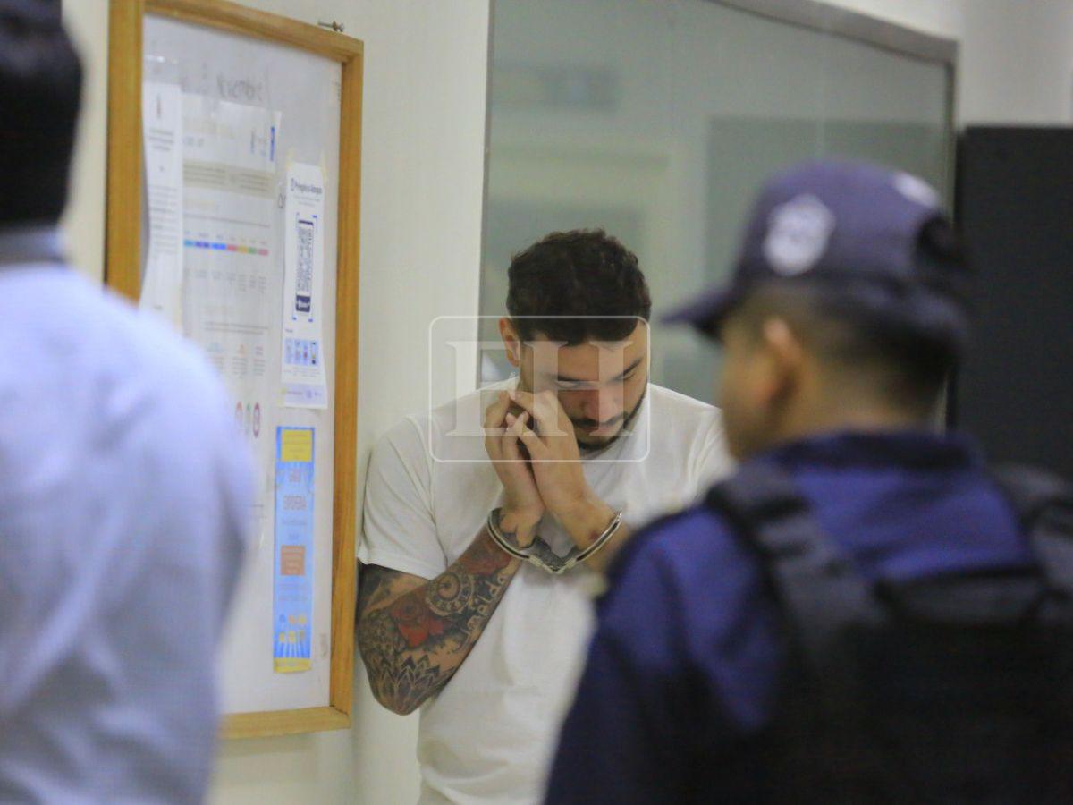 Llorando y angustiado: así fue visto Dennis Galván, acusado del crimen de Valeria Alvarado