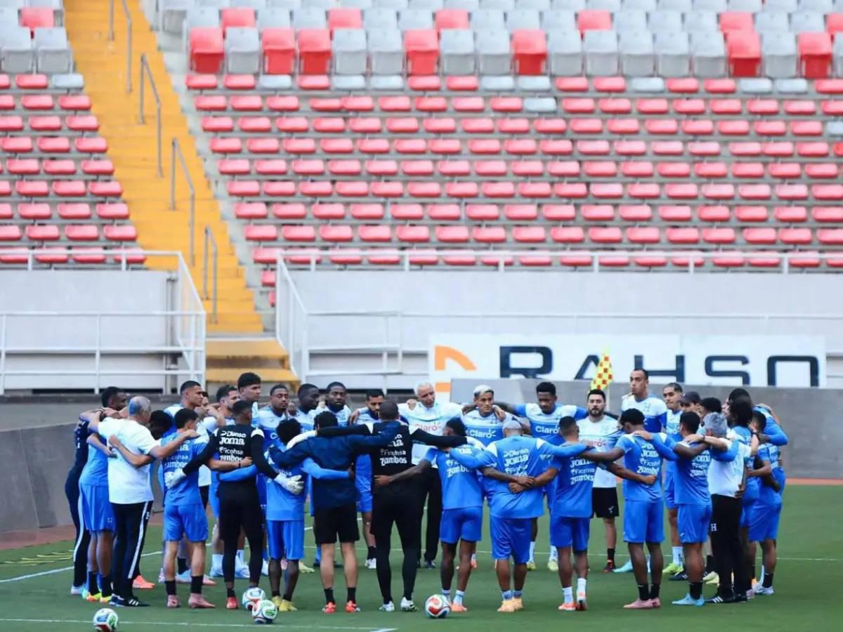 Honduras con tres sorpresivos cambios en su 11 titular para partido ante Costa Rica