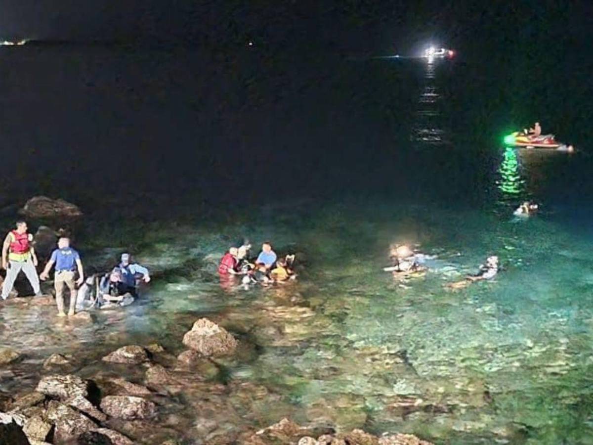 Así fue el rescate de los sobrevivientes de la tragedia aérea en Roatán