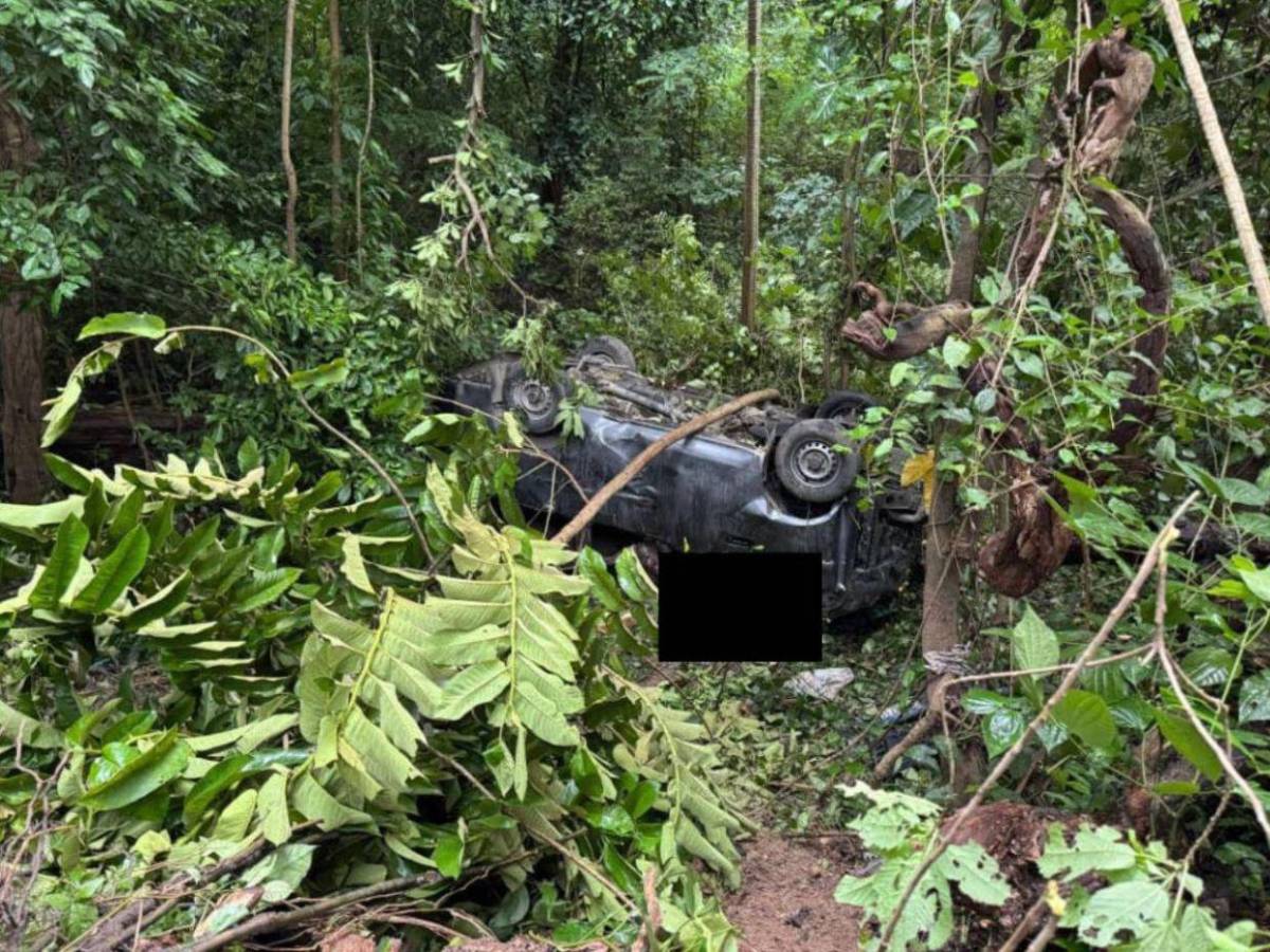Jonathan Reyes, conductor de bus que murió al caer en hondonada en Cofradía