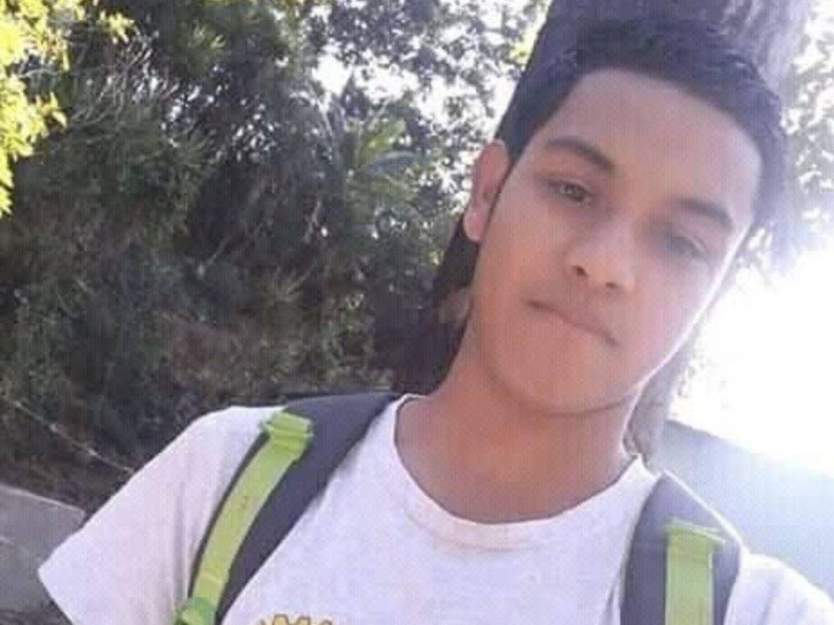 Daniel Calero, alumno que murió tras caerle poste cuando realizaba práctica de colegio