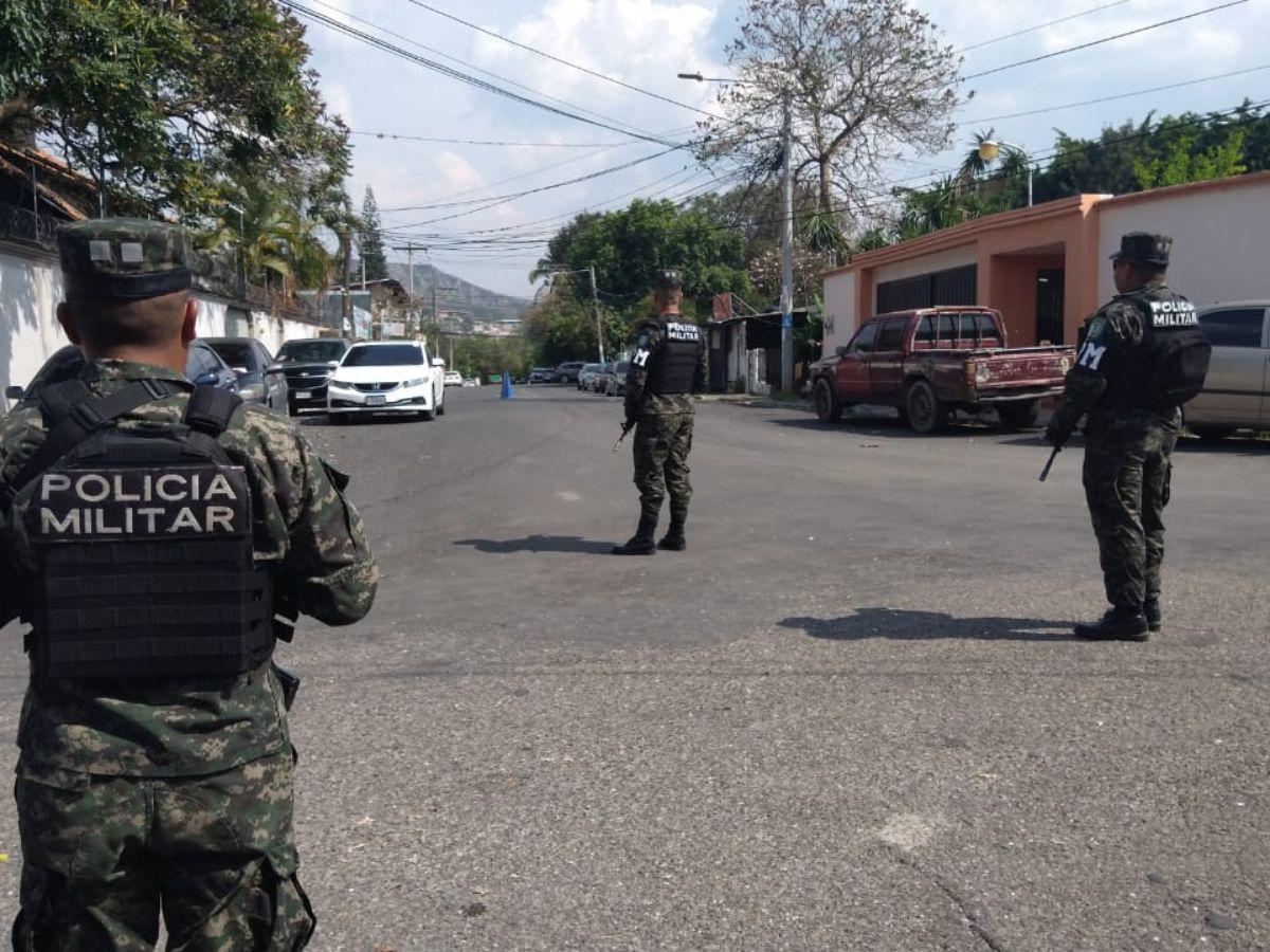 Despliegan militares tras alerta de posibles tiroteos en zonas de Tegucigalpa