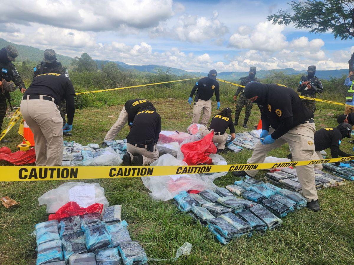 Autoridades incineran 239 kilos de cocaína y 742 libras de marihuana