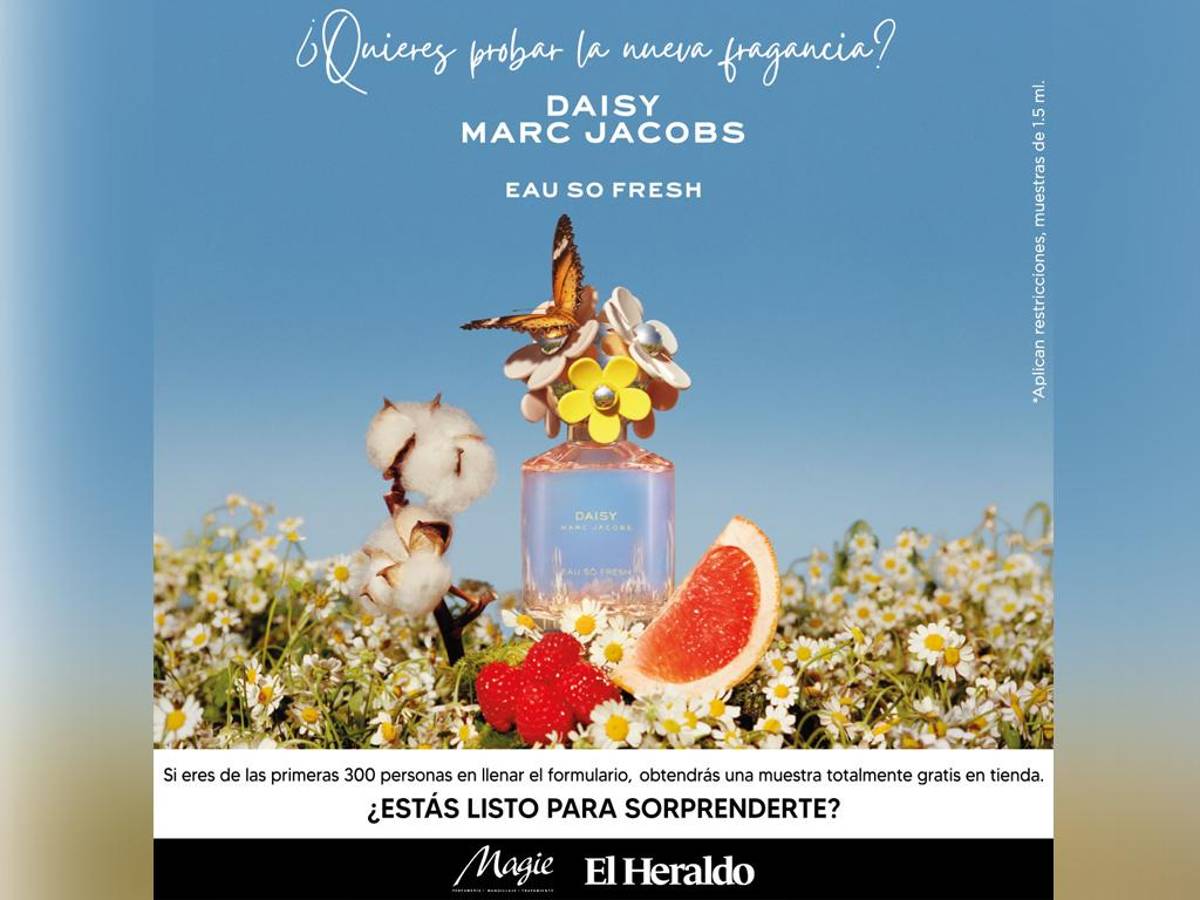 El Heraldo y Magie te dan la oportunidad de probar la nueva fragancia Daisy de Marc Jacobs