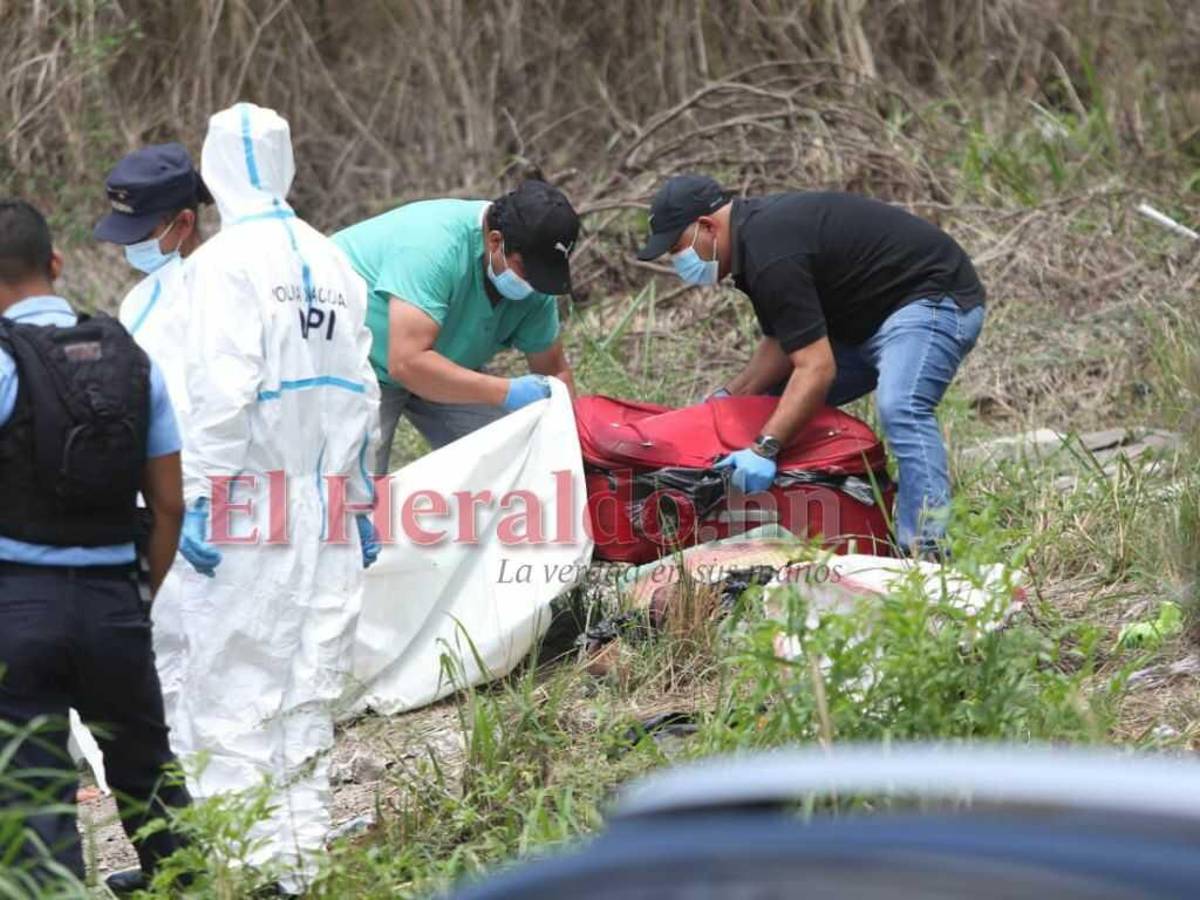 Desmembrado y dentro de una maleta hallan cadáver en la colonia Loarque de la capital
