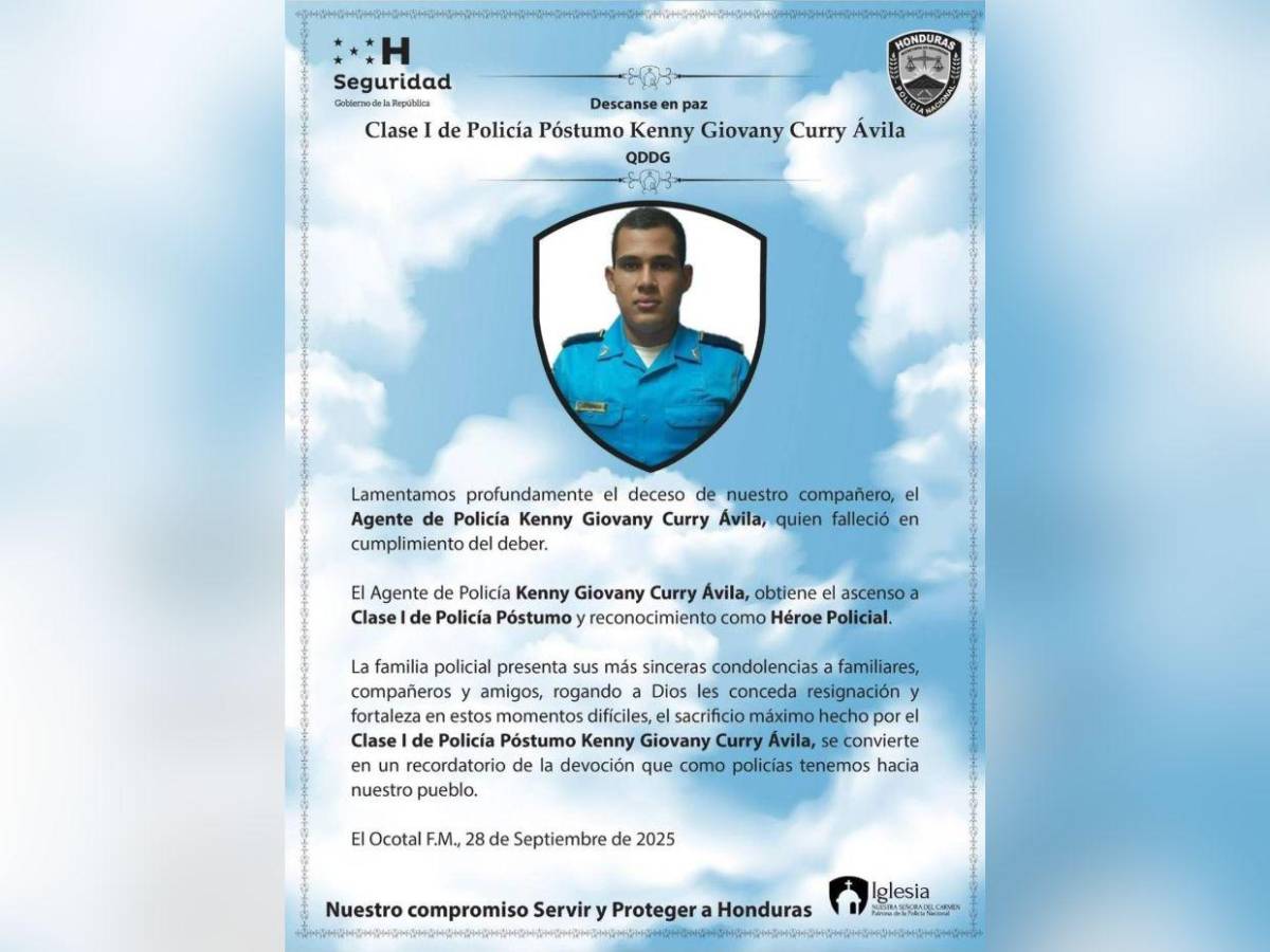 Kenny Ávila, el policía asesinado en emboscada en Limón, Colón: autoridades intervienen la zona