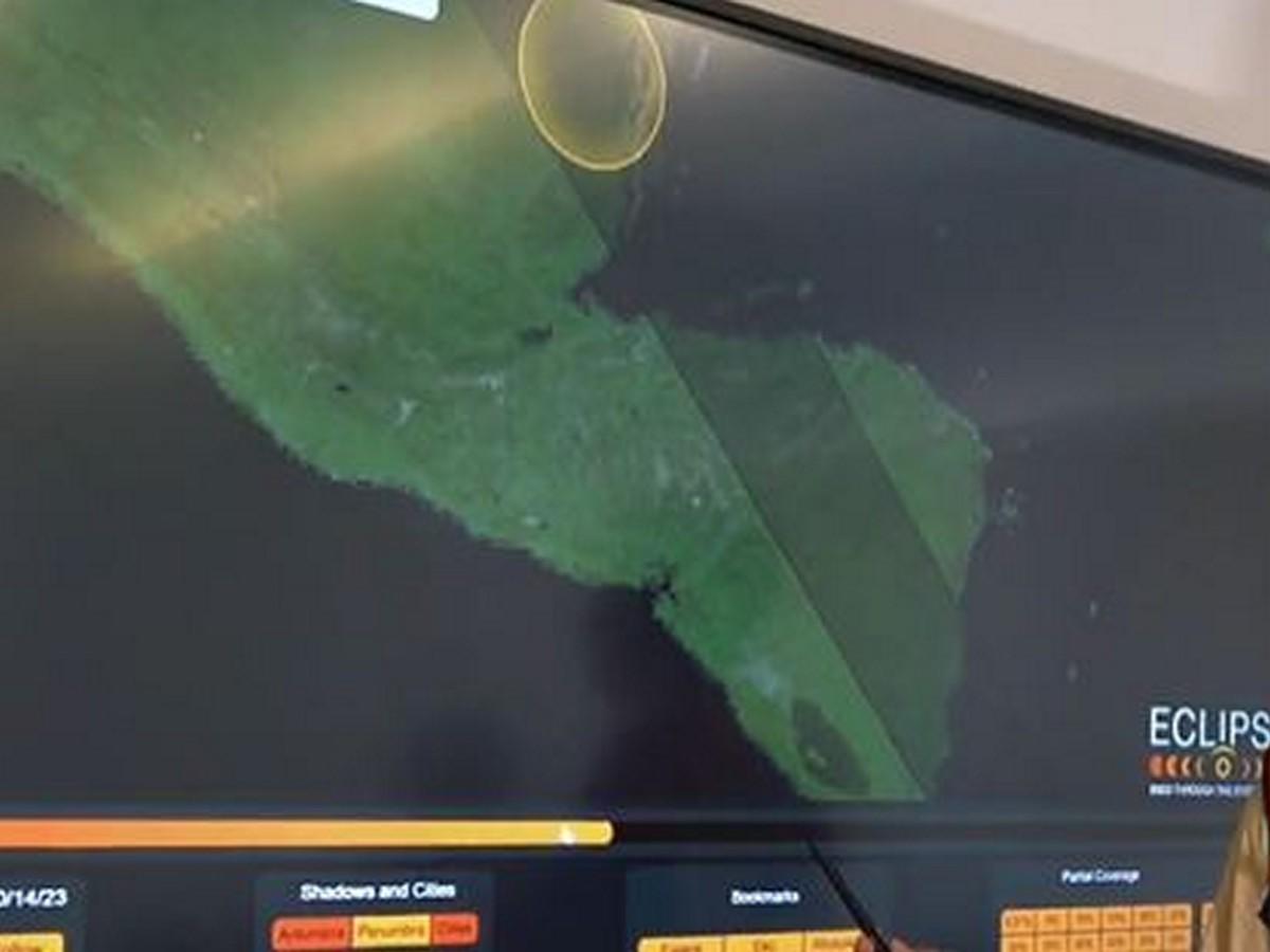 En vivo: Así se observa el eclipse anular en Honduras este 14 de octubre