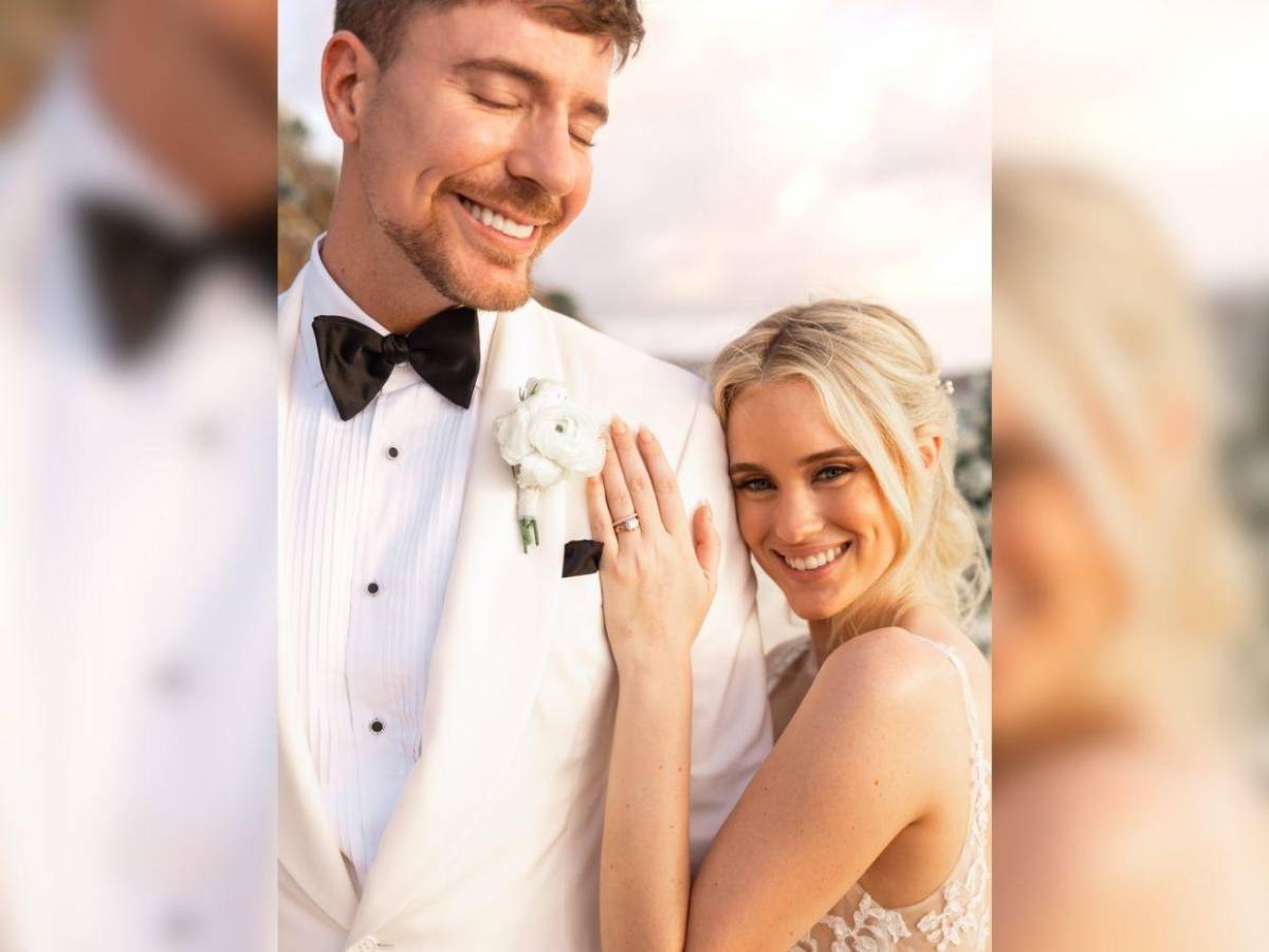 MrBeast revela las primeras fotografías de su íntima boda con Thea Booysen