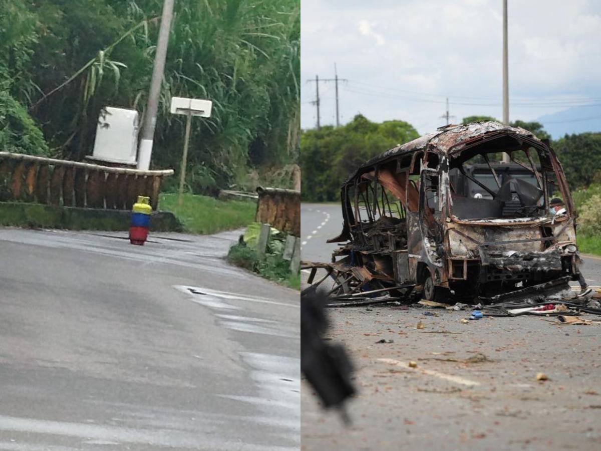 Tres coches bomba y un cilindro de gas: lo que se sabe de las explosiones en Colombia