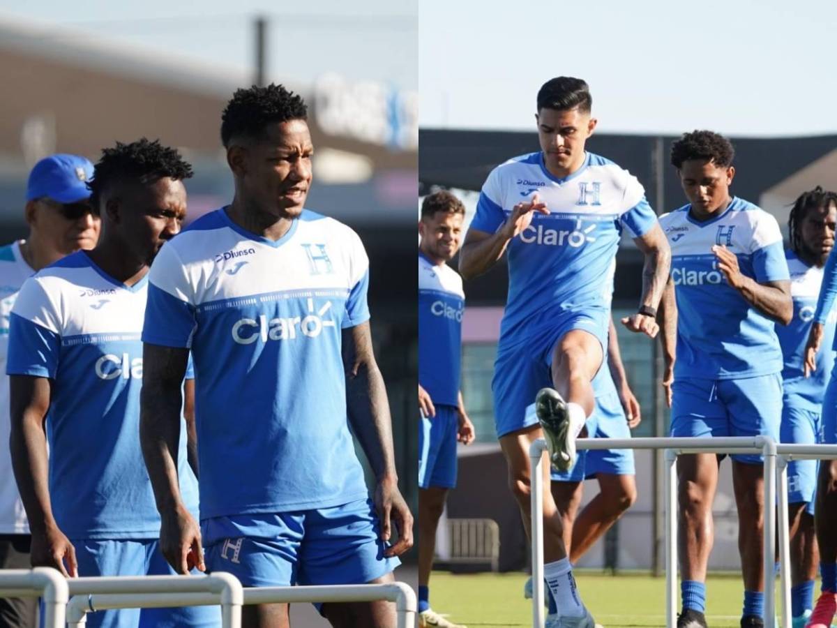 Con sorpresas y todos los legionarios: Así se prepara la Selección de Honduras en Estados Unidos