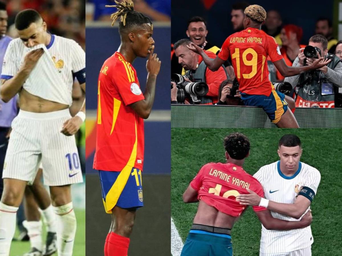 Tristeza de Mbappé, show de Lamine Yamal y la celebración a lo Cristiano Ronaldo en triunfo de España