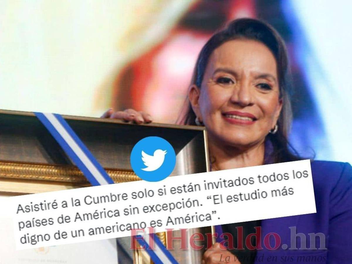 Presidenta Xiomara Castro condiciona su asistencia a la Cumbre de las Américas