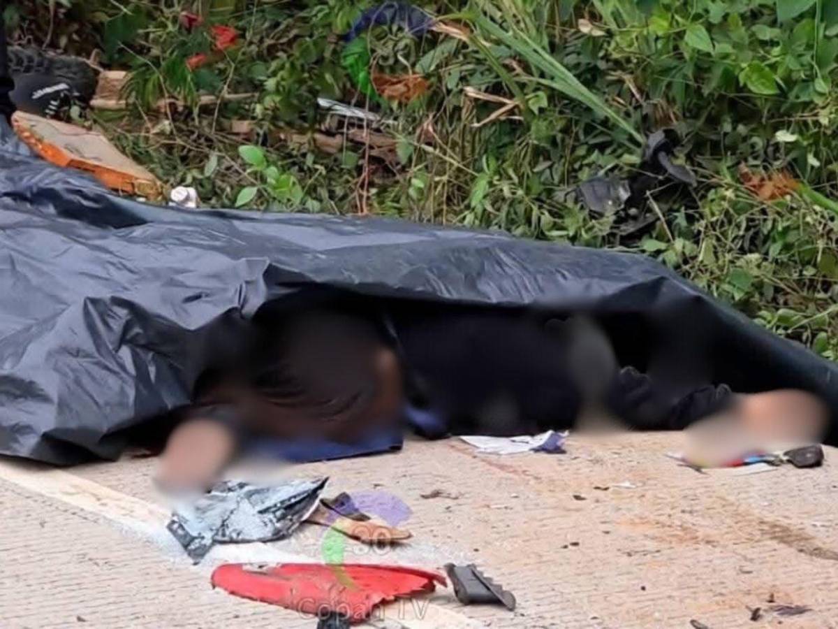 Revelan nombres de las cuatro personas fallecidas en accidente en Nueva Arcadia, Copán