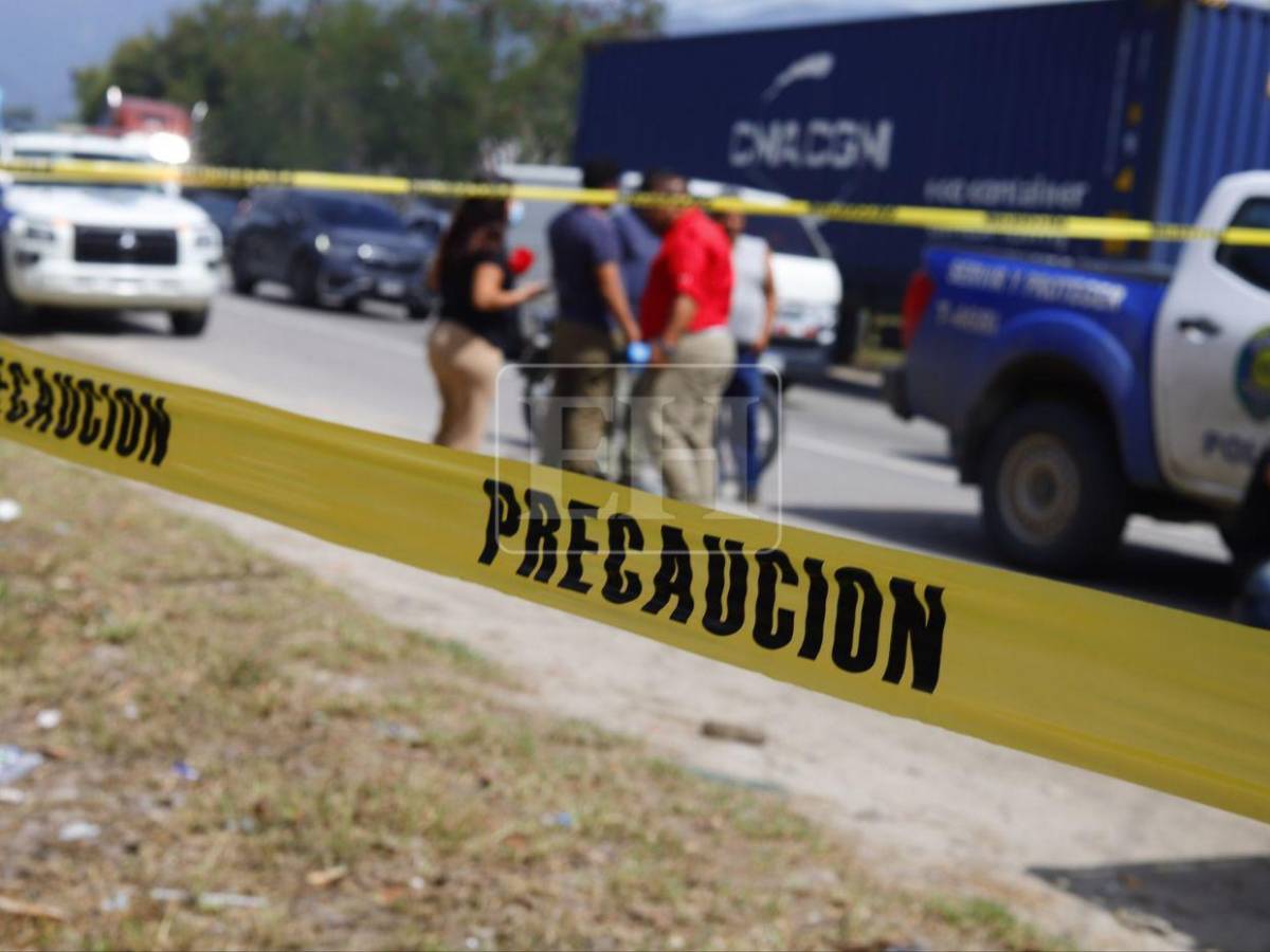 La víctima quedó atrapada bajo las llantas de una rastra: accidente en Choloma deja un muerto