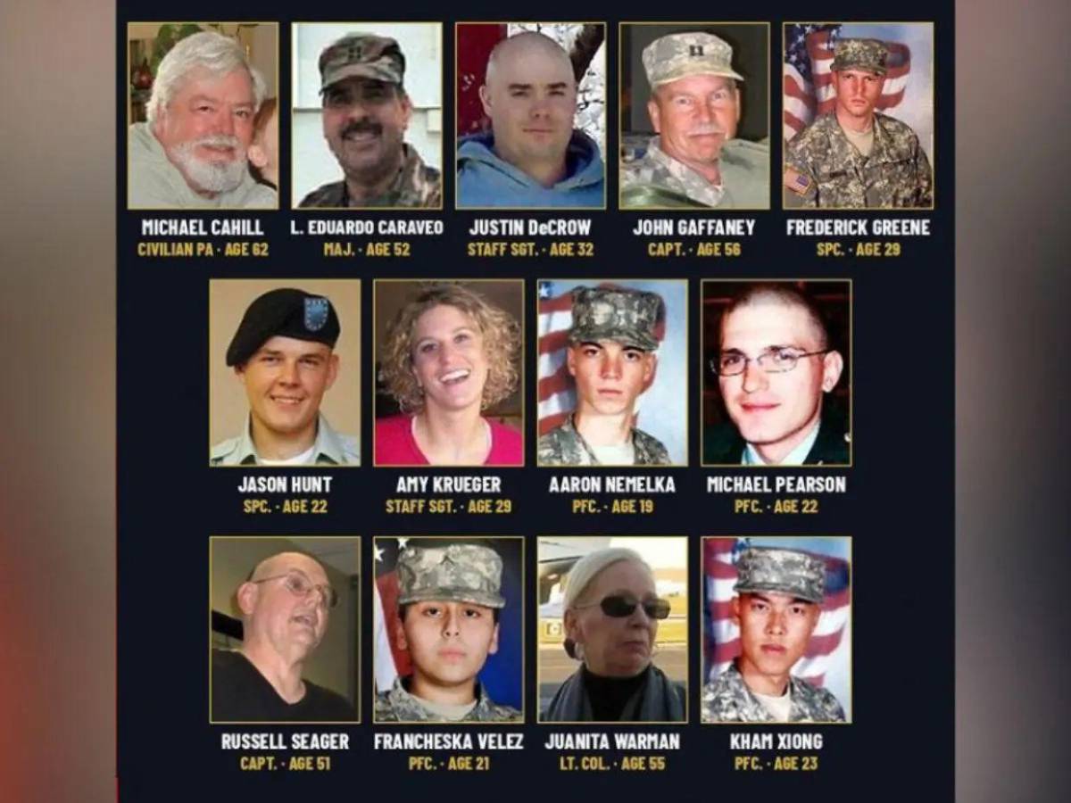 El caso de Nidal Hasan: 13 soldados muertos y una ejecución prevista para diciembre