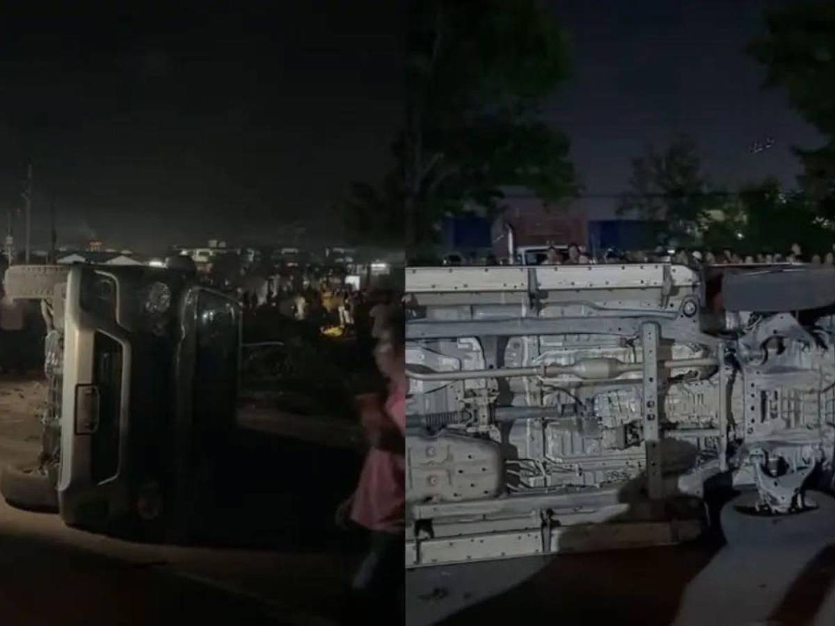 Un mar de personas reclama hoy su dinero ante Inversiones Koriun en Choloma