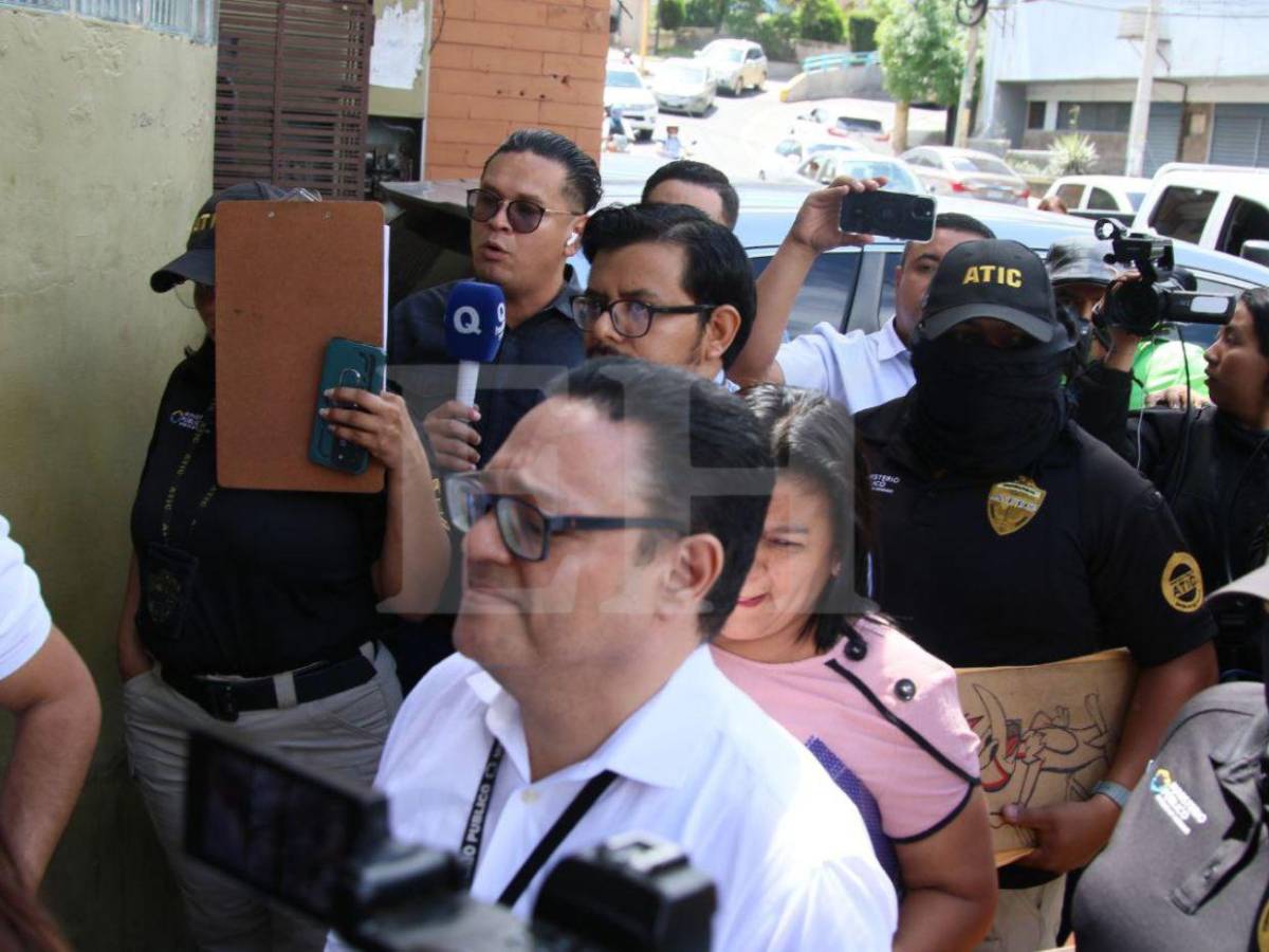 De forma exprés llega la ATIC al CNE a decomisar documentos tras orden de Johel Zelaya