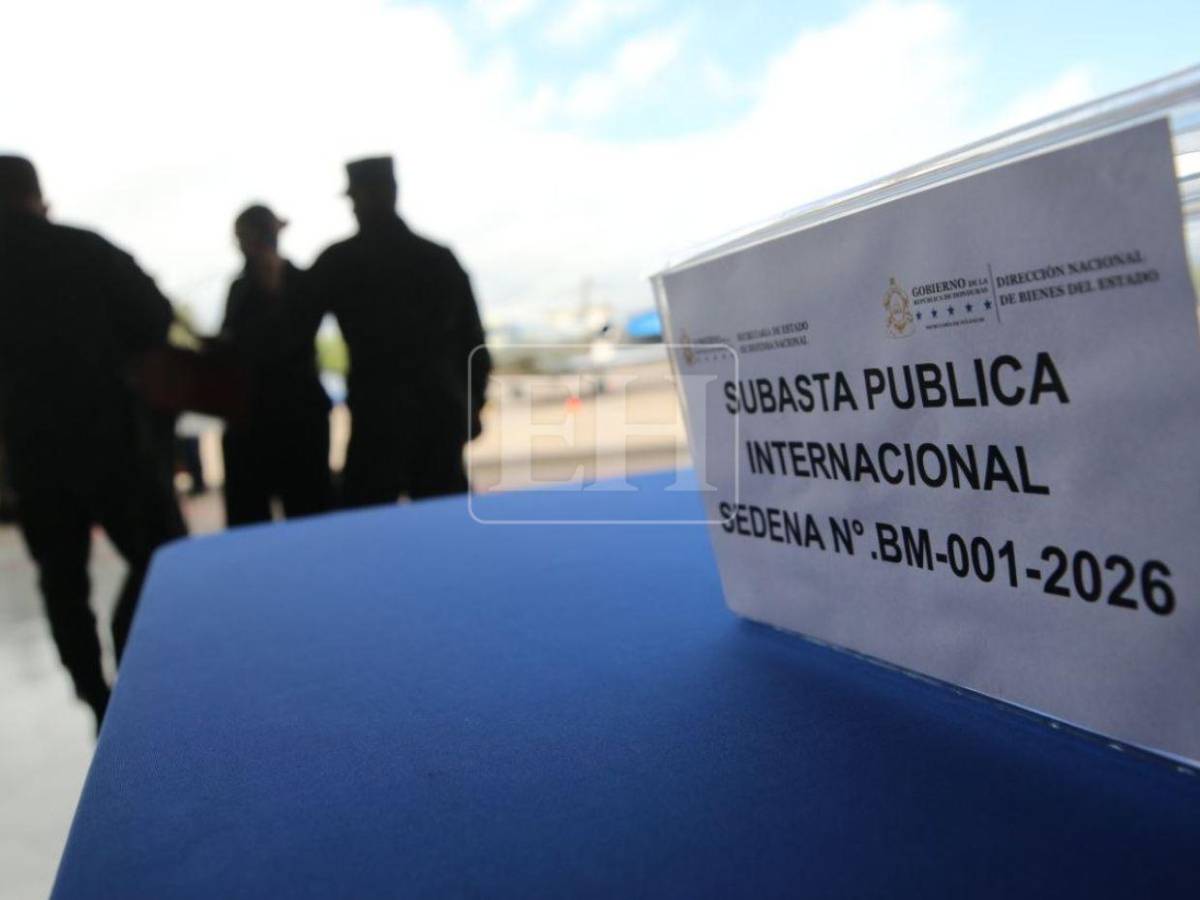 Las imágenes del polémico avión presidencial que Honduras subasta este viernes