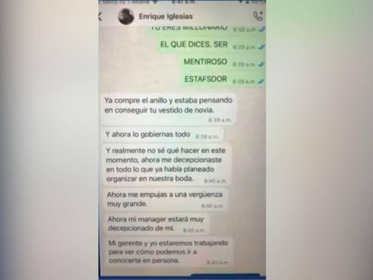 Mujer casi deja a su esposo por enamorarse de un falso Enrique Iglesias