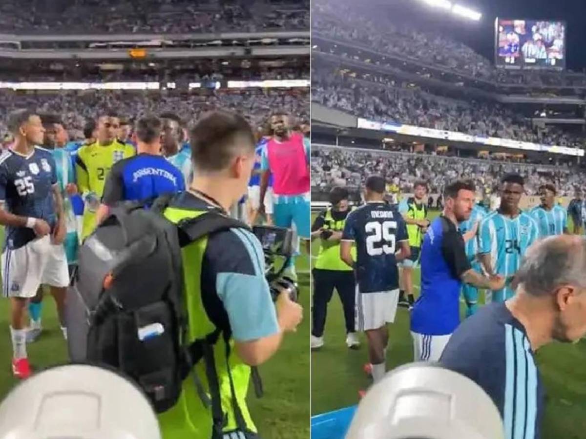 Messi sorprende a jugador hondureño y le da el regalo que todos querían