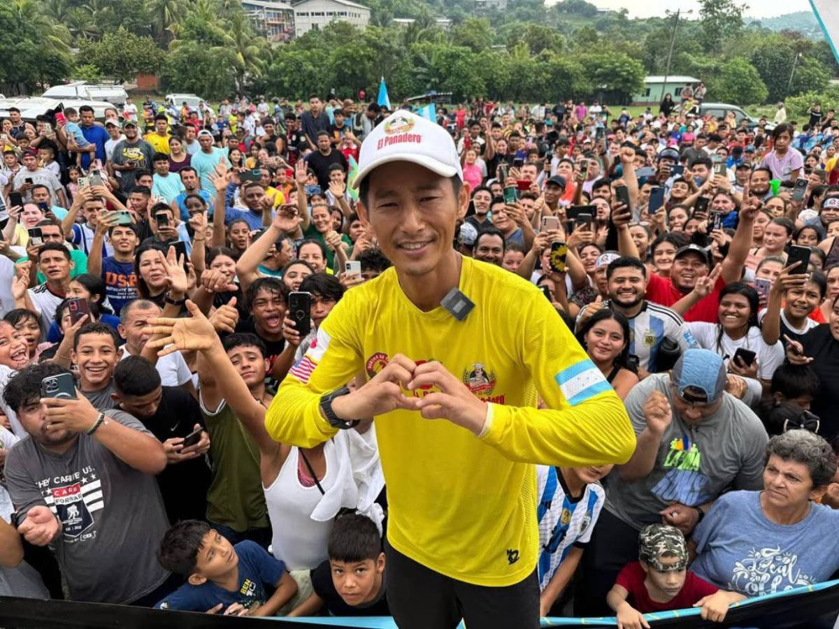 Shin Fujiyama en Roatán: “Estoy dispuesto a correr de punta a punta la isla”