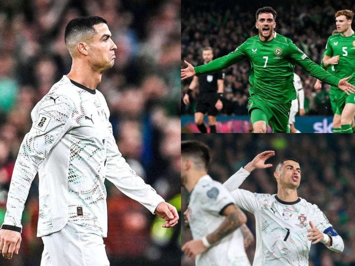 Portugal fue humillada en Eliminatoria, Cristiano Ronaldo se va expulsado y recibe la peor burla