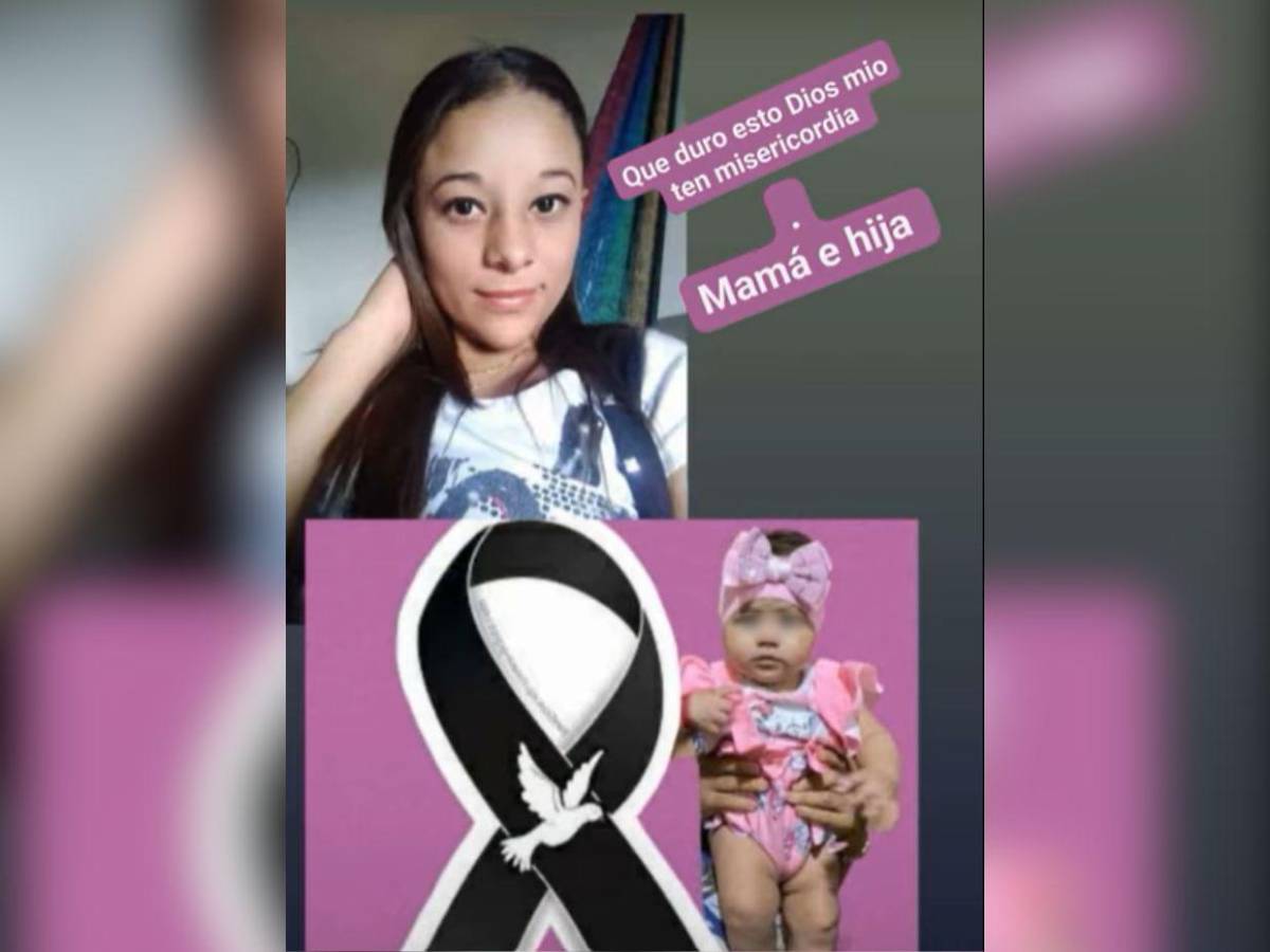Keyra Rosales murió con su pequeña de 8 meses tras volcamiento en Olancho Keyra Rosales murió con su pequeña de 8 meses tras volcamiento en Olancho