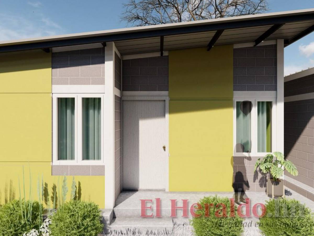 Modelo Esperanza: son viviendas construidas con cemento y bloque, lo que permite mantener la frescura, de estructura resistente y seguras.