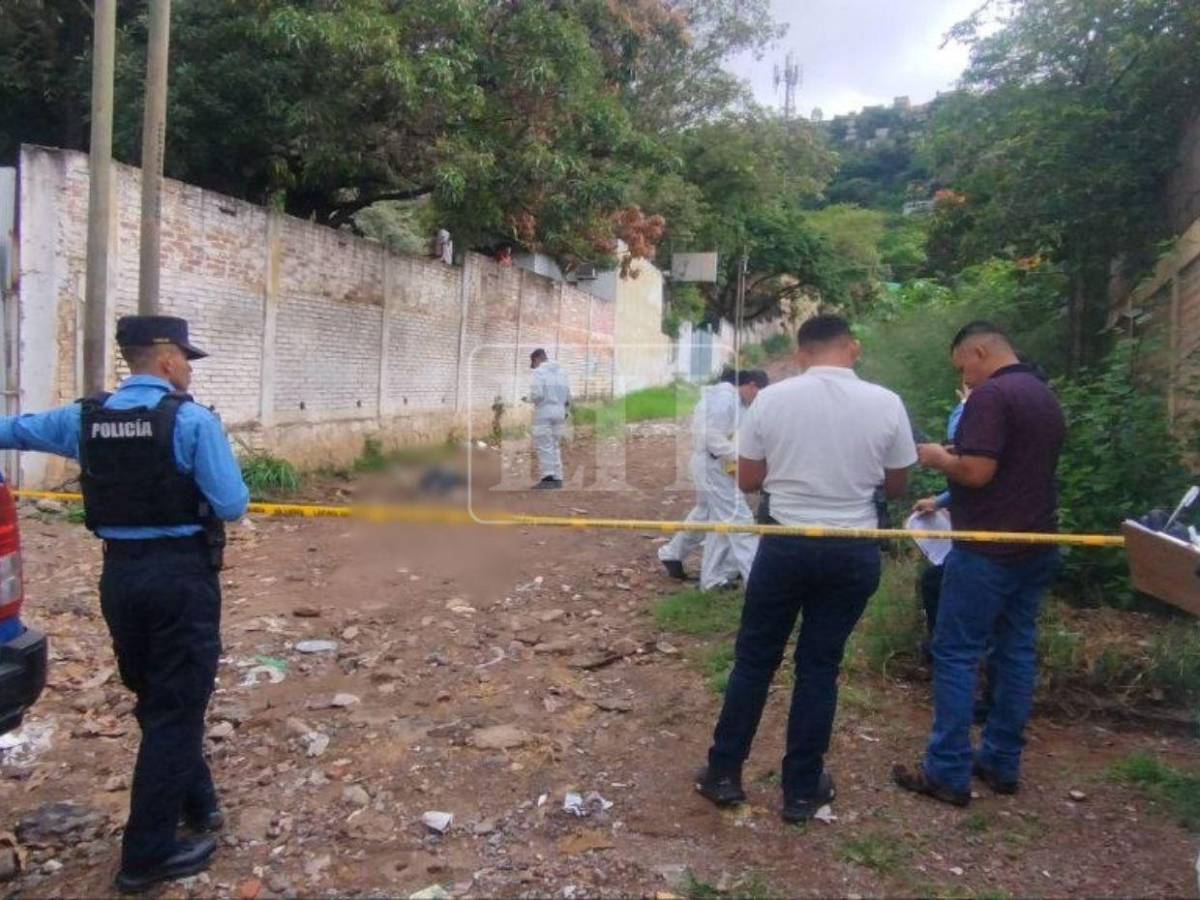 Lo persiguieron hasta matarlo: acribillan a un hombre en la colonia Santa Isabel de Tegucigalpa