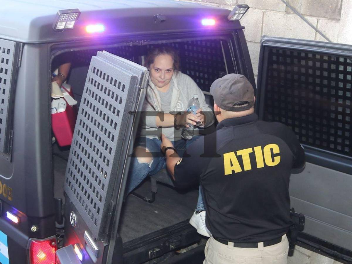 Llega a los tribunales Liana Mayorga, acusada de fraude de L 18 millones de la Tasa de Seguridad