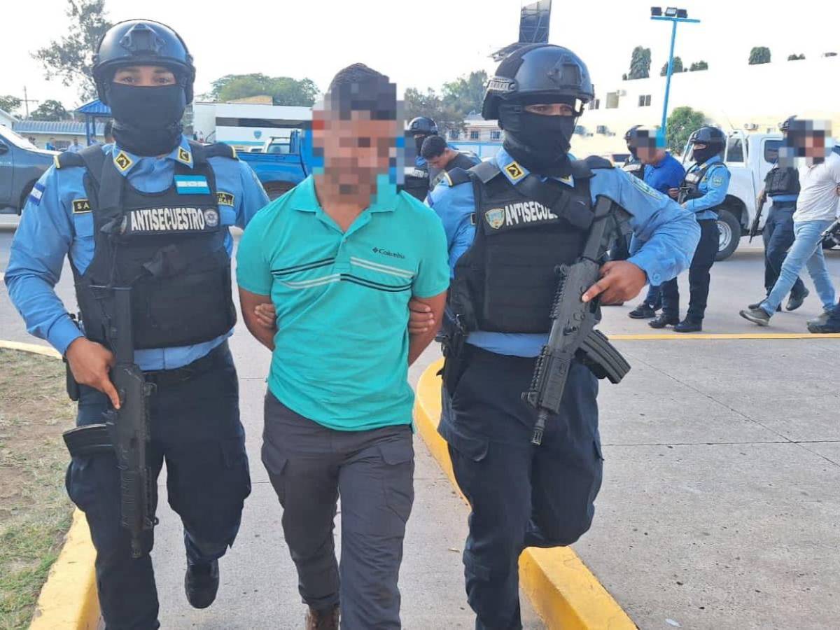 Capturan a cuatro policías por secuestrar a testigo protegido; pidieron L70 mil por su libertad