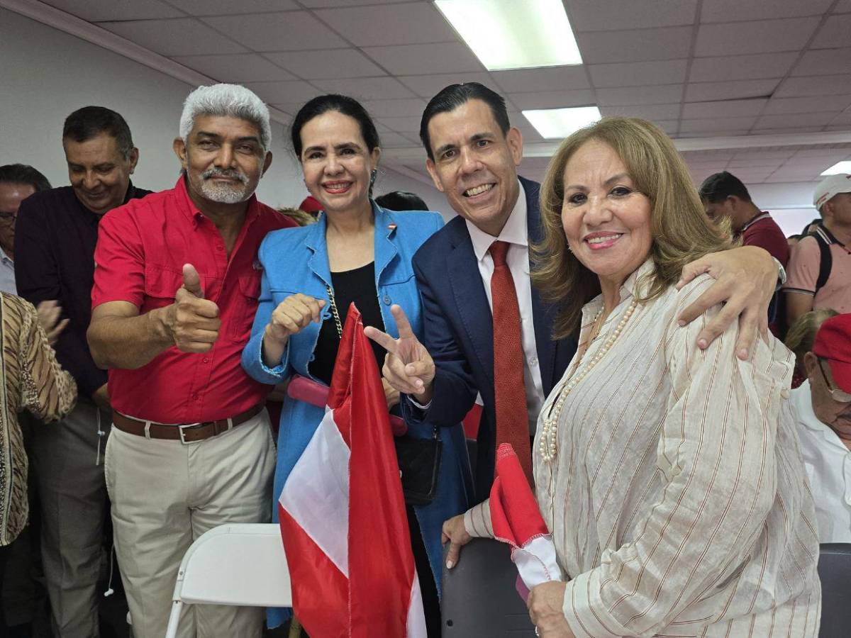 Nasralla y Cálix unen fuerzas del Partido Liberal de cara a elecciones generales