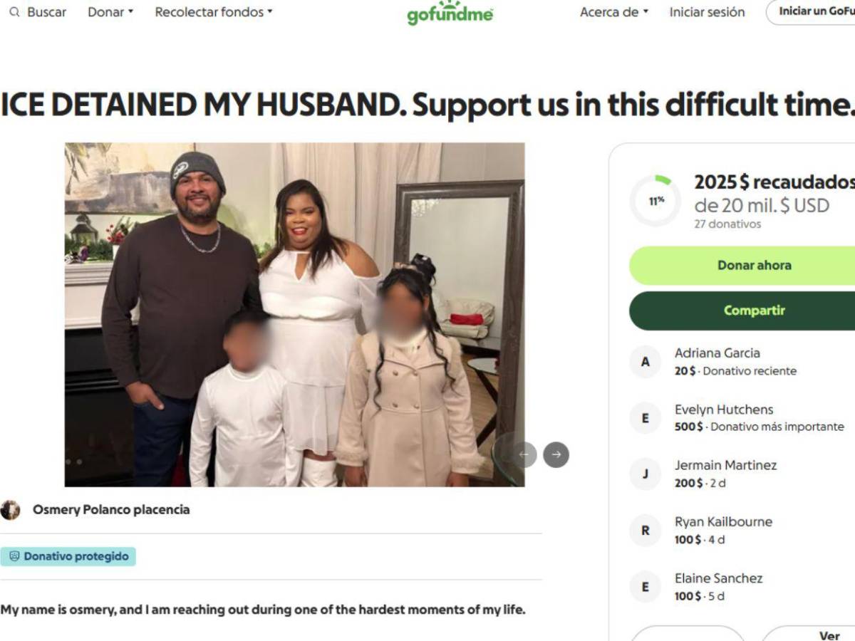 Edgardo Hernández, hondureño detenido por ICE tras salir a trabajar; su esposa tiene discapacidad