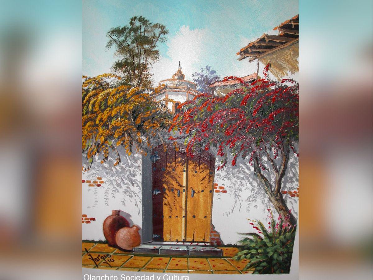 Las obras del arista inspiradas en flores como napoleones y los callejones de Tegucigalpa, sobresalen en su obra.