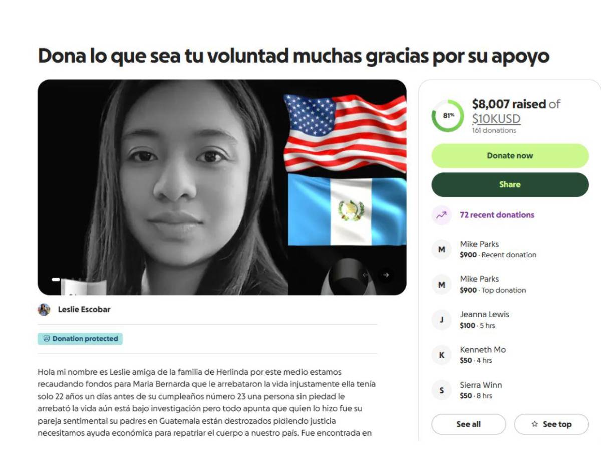 María Popol: la última imagen de una migrante asesinada en EE UU que conmueve