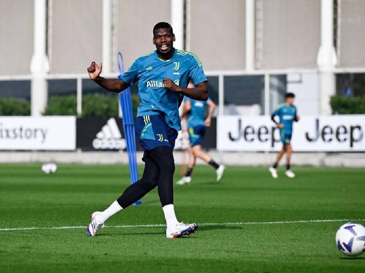 Paul Pogba regresa a los entrenamientos de la Juventus a casi un mes de Qatar 2022