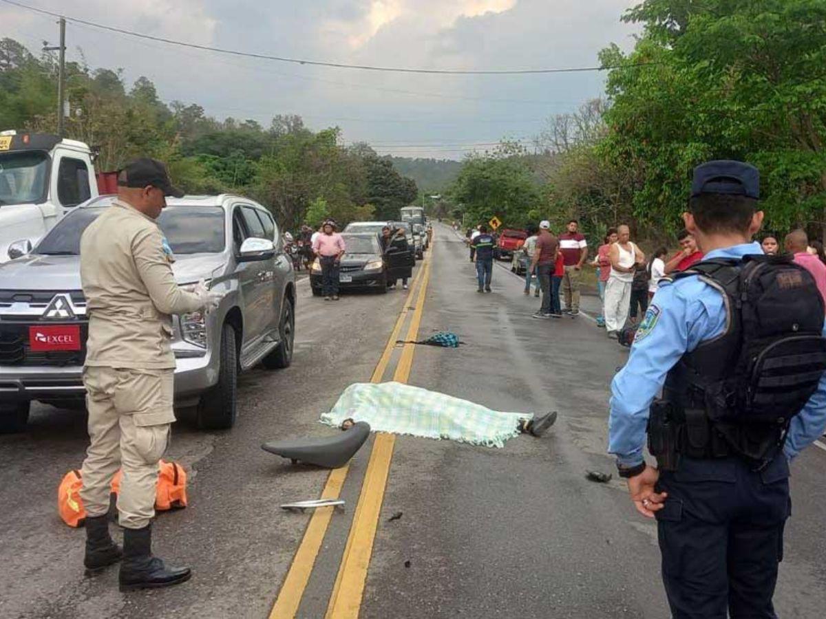 Isabela Saray Amador, joven de 22 años que murió en un accidente en Talanga