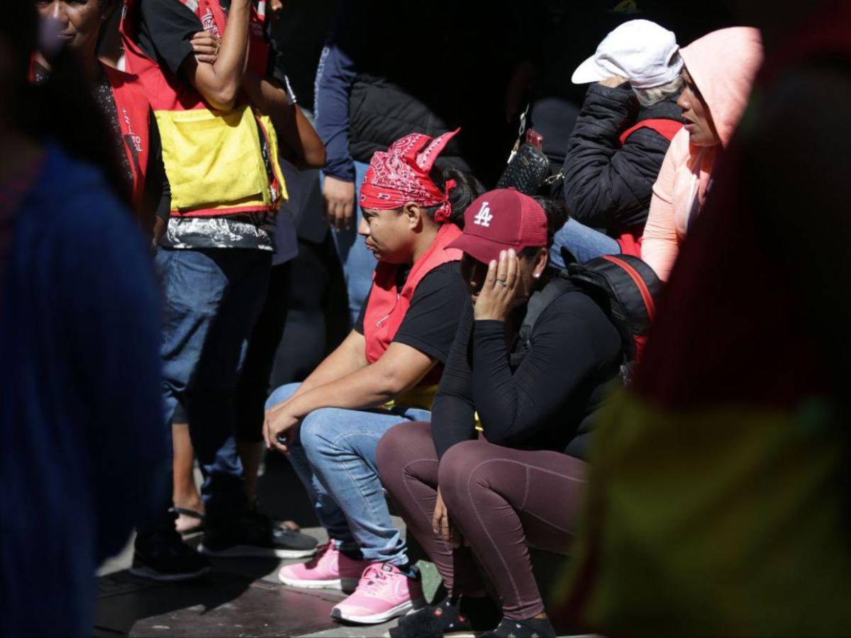 Tristeza: Empleados de barrido de la AMDC protestan por falta de pago y despidos