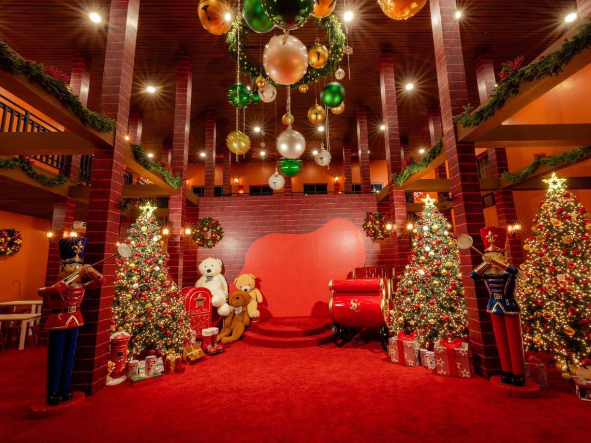 Así luce la Villa Navideña 2025 de El Salvador, la más grande de la región