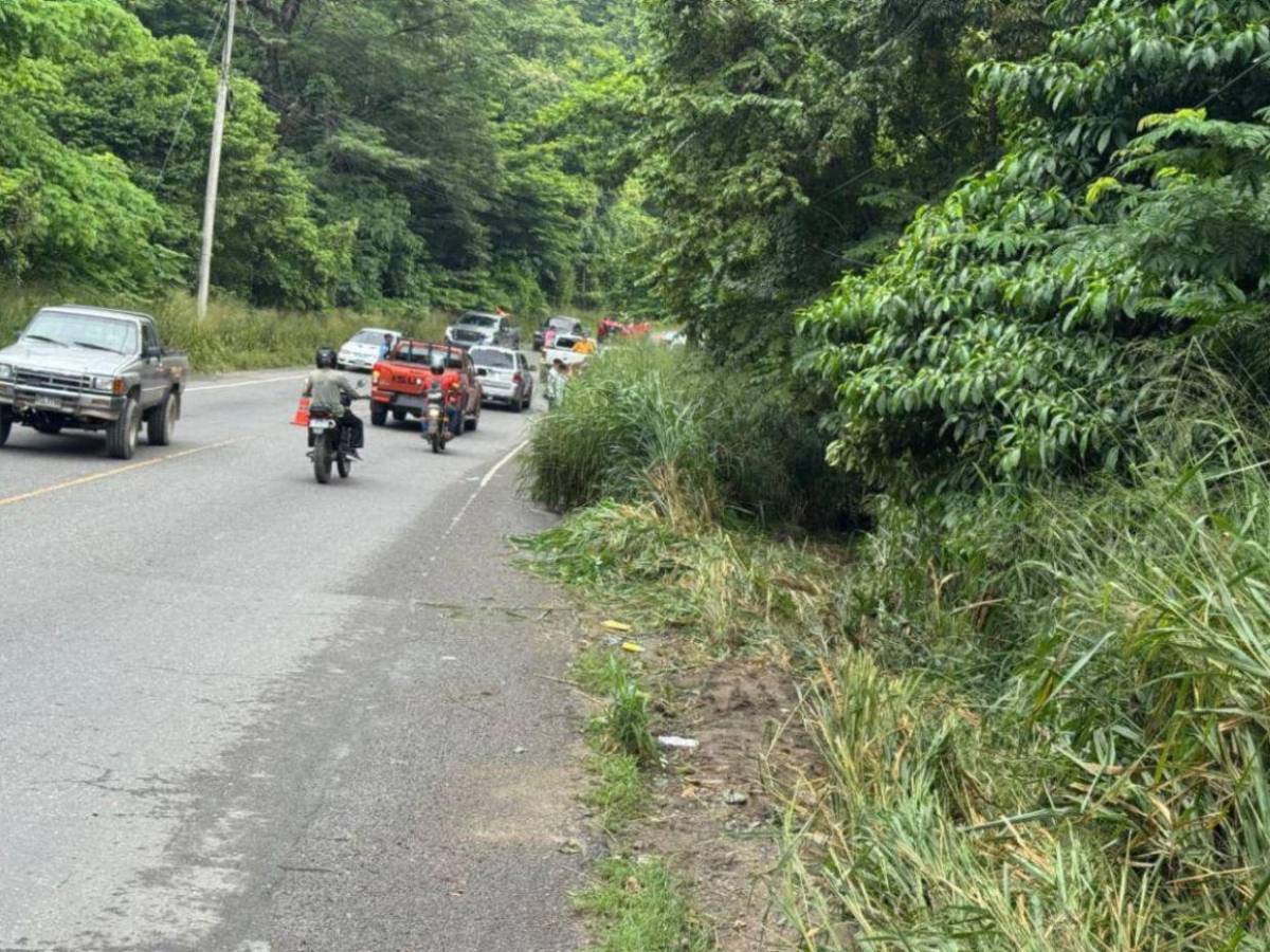 Jonathan Reyes, conductor de bus que murió al caer en hondonada en Cofradía