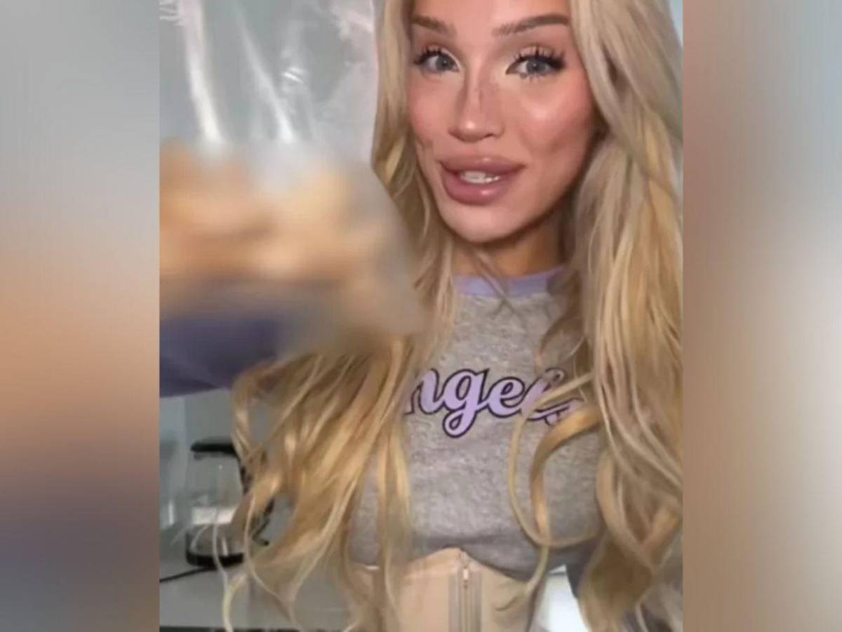 Influencer que se quitó las costillas y se las comió en caldo: Sabe a pollo